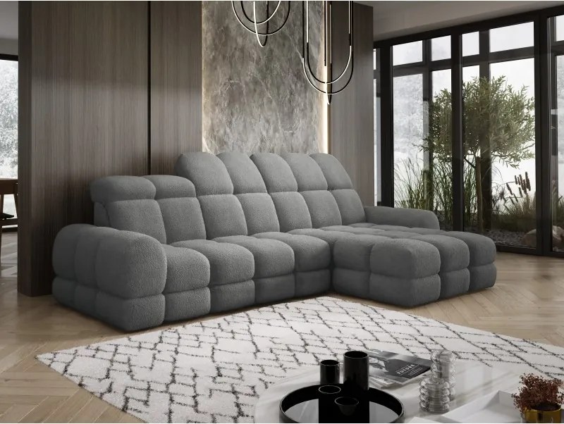 Narożnik TOLLO MINI S Prawostronny Elektryczna regulacja Anthology 18 kolor Szary WERSAL