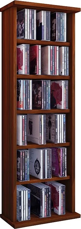 Drewno CD DVD Stand Shelf Cabinet Vostan