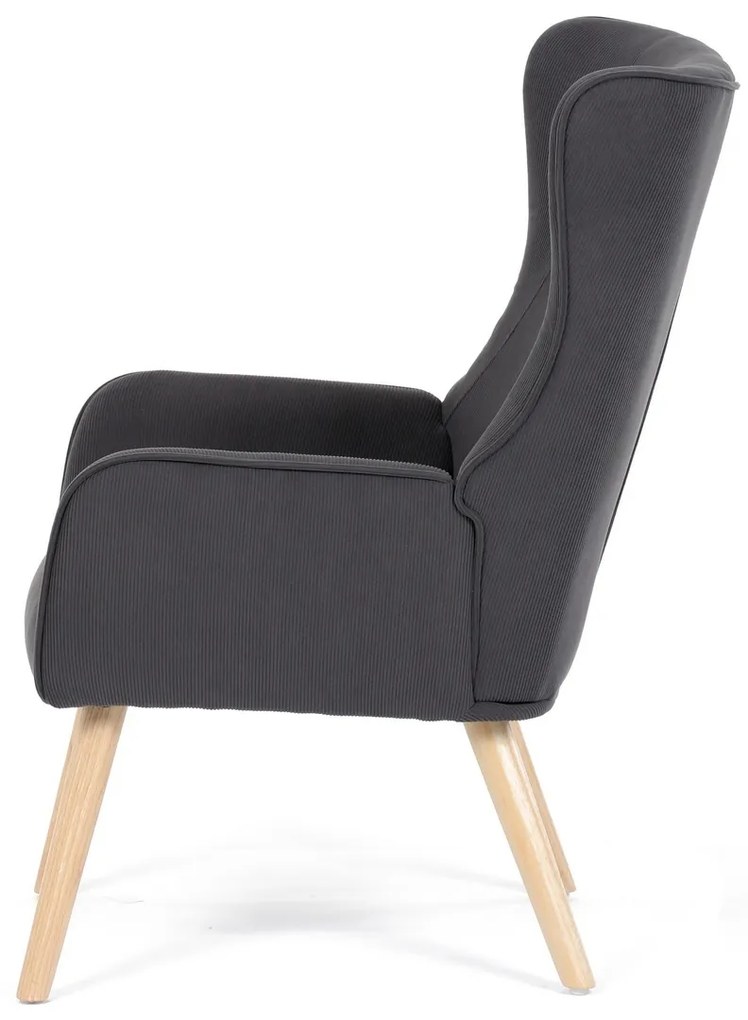Fotel na uszach GREY2, szary
