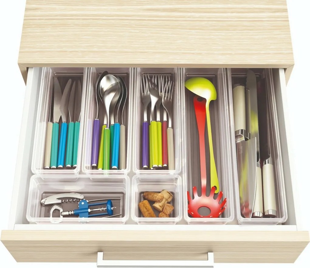 Curver Organizer do szuflad Sistemo, 7,5 x 5 x 7,5 cm, S