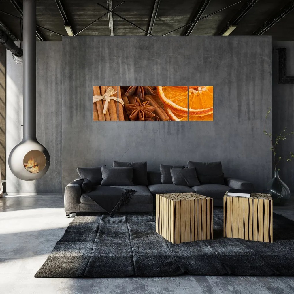 Obraz - Pachnące przyprawy (170x50 cm)