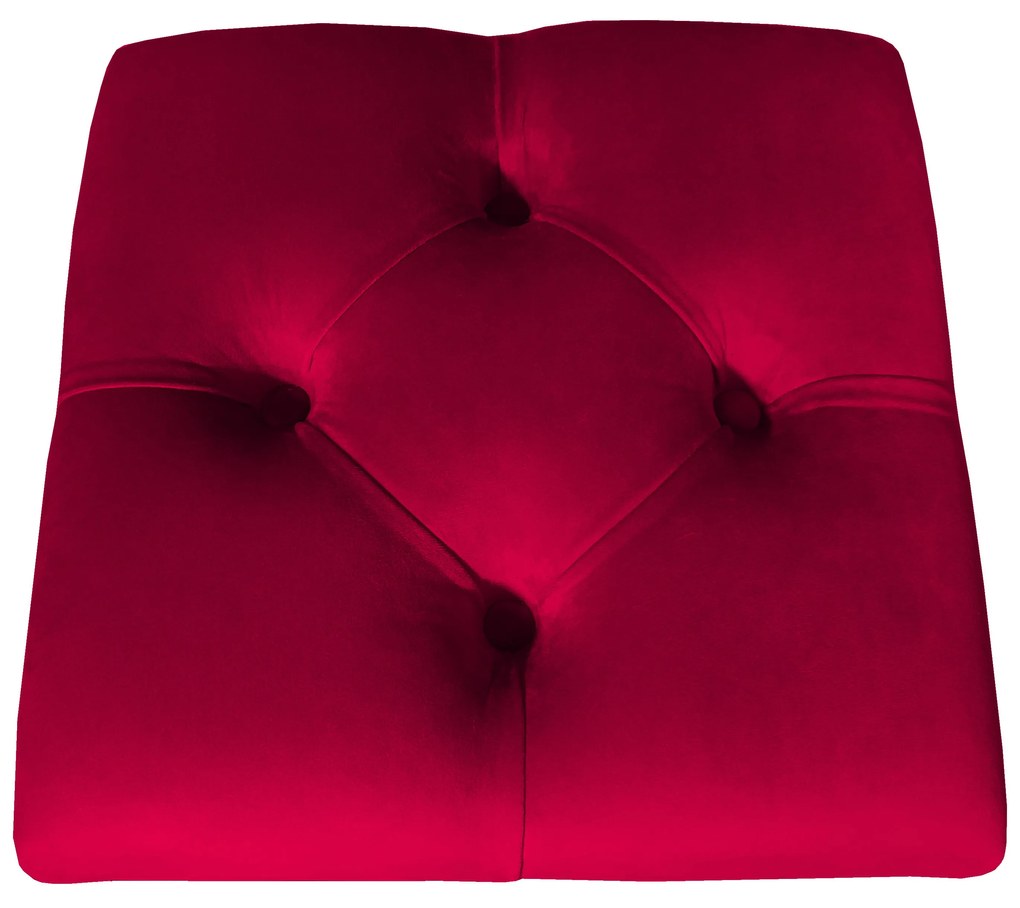 Pufa CHESTERFIELD LOFT ławka podnóżek metal MG31