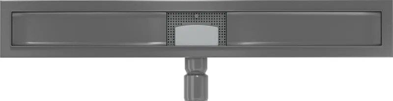 Mexen Flat korpus do odpływu liniowego 70 cm, gun gray szczotkowany - 1E15070
