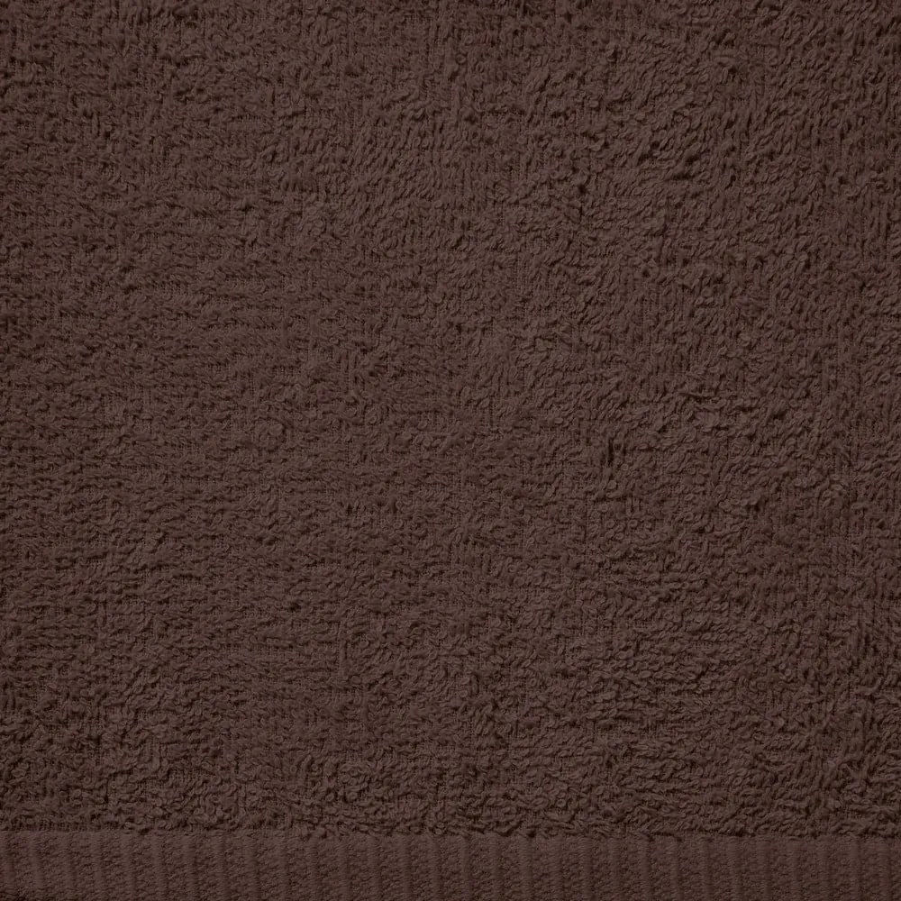 Brązowe bawełniane ręczniki szybkoschnące zestaw 4 szt. 30x30 cm Quick Dry – Catherine Lansfield