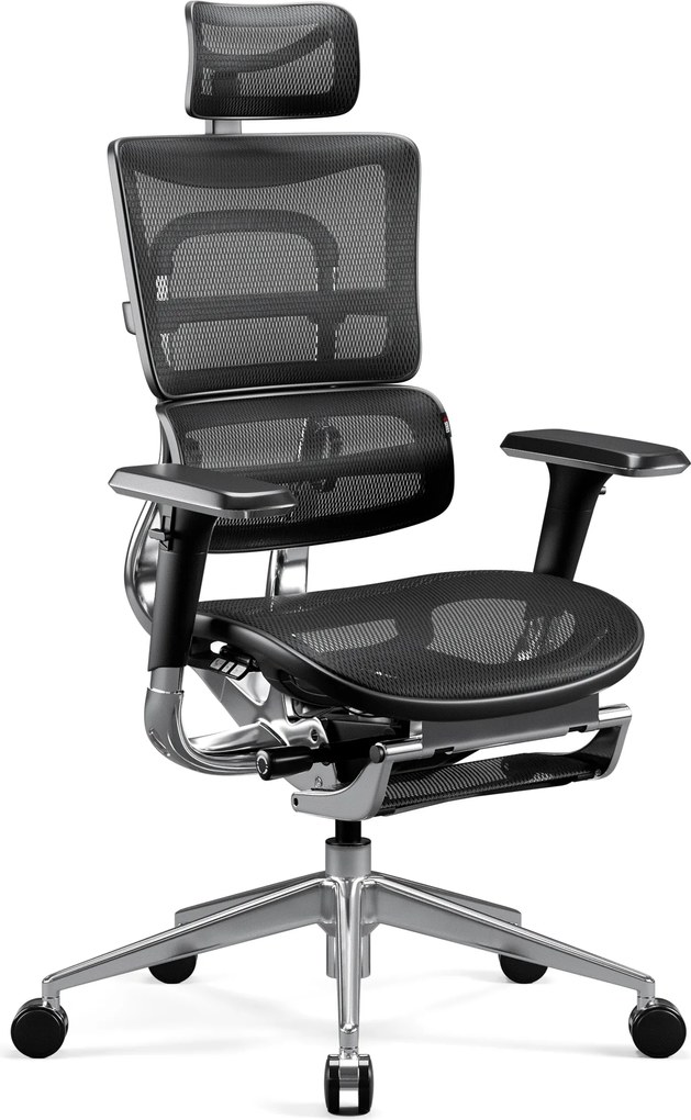 Fotel ergonomiczny Diablo V-Master, czarny