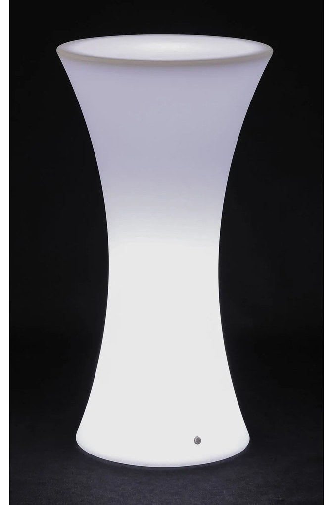 Podświetlany stolik koktajlowy LED, 110 x 58 cm