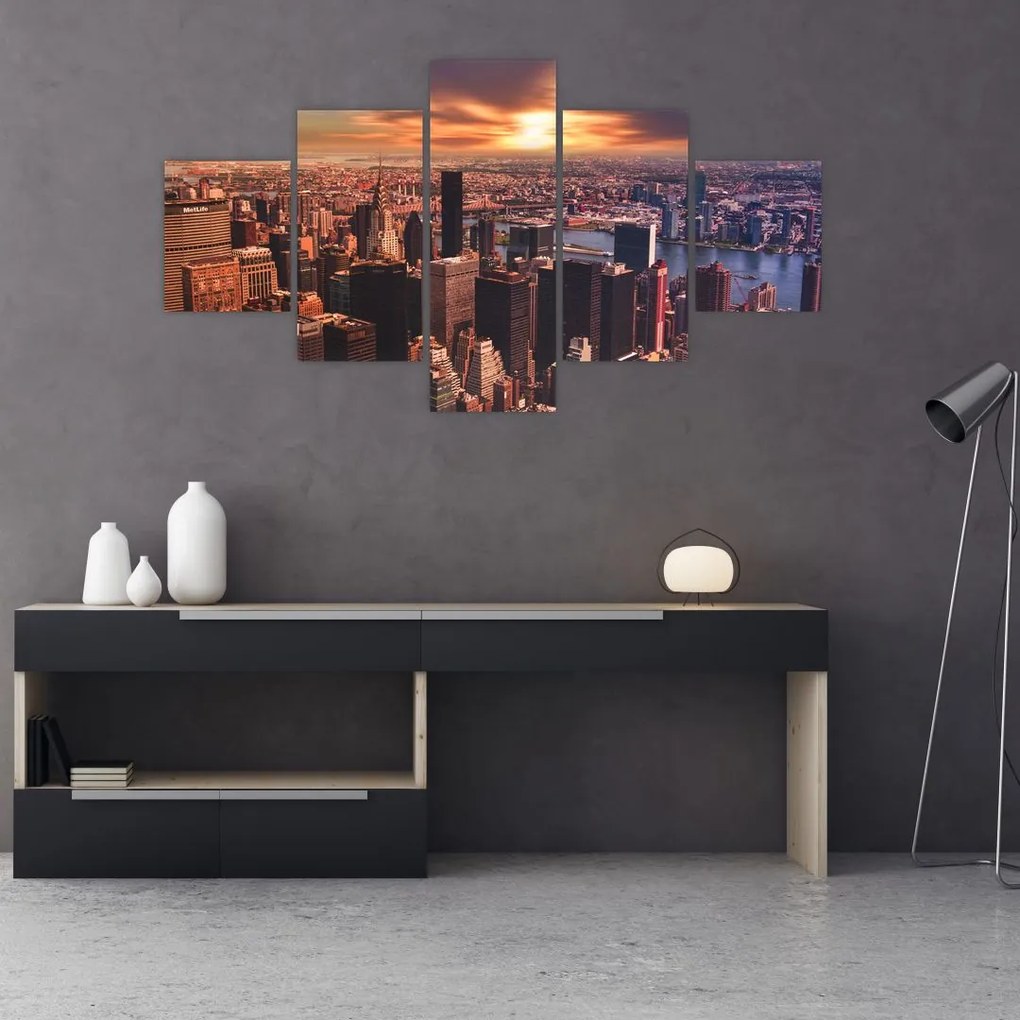 Obraz - Widok na metropolię (125x70 cm)