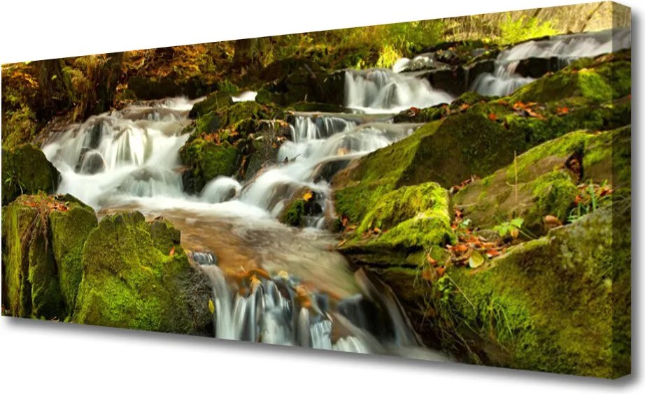 Obraz canvas Kaskada nad Górską Przepaścią