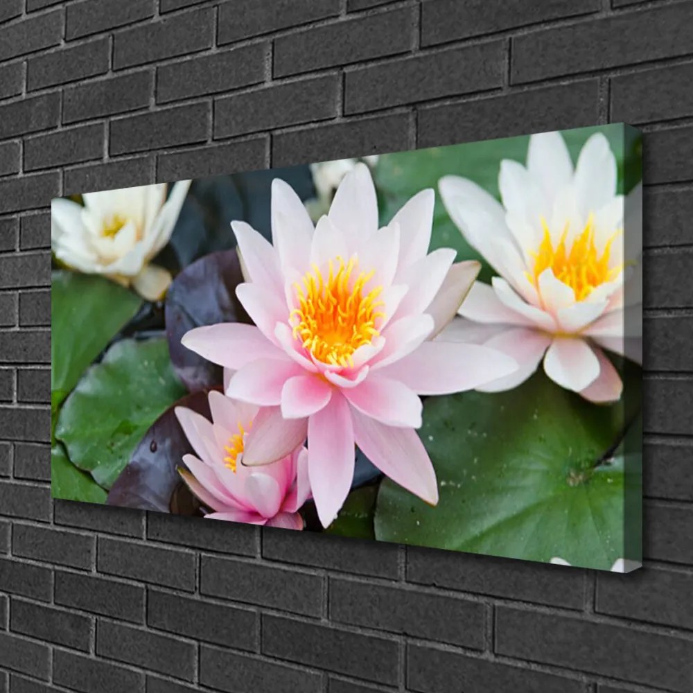 Obraz canvas na ścianę Nowoczesny Dekor Kwiatowy