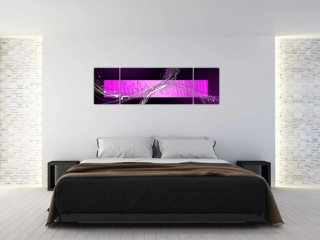 Abstrakcyjny obraz (170x50 cm)