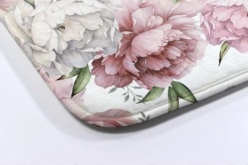 Dywanik do łazienki Dywanik do łazienki Kwiaty