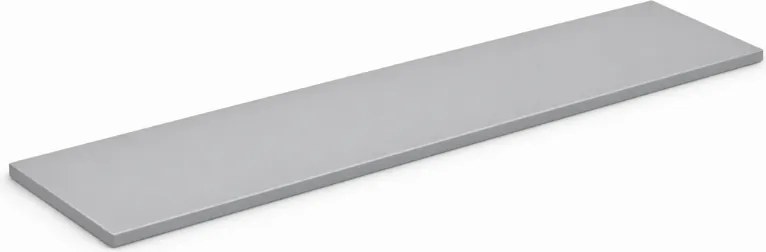 Półka z laminowanej płyty wiórowej do ELEMENT SYSTEM, 1200 x 200 mm, szara