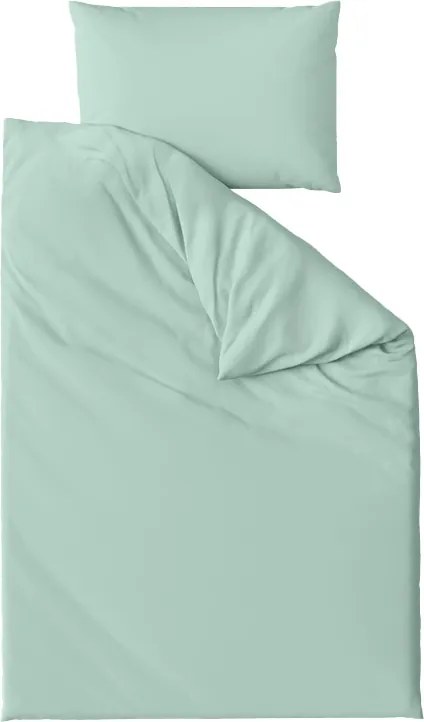 PrzytulneMieszkanie.pl PrzytulneMieszkanie.pl Bawełniana pościel LUX miętowa hotelowa kieszeń Rozmiar pościeli: 70 x 90 cm | 140 x 200 cm
