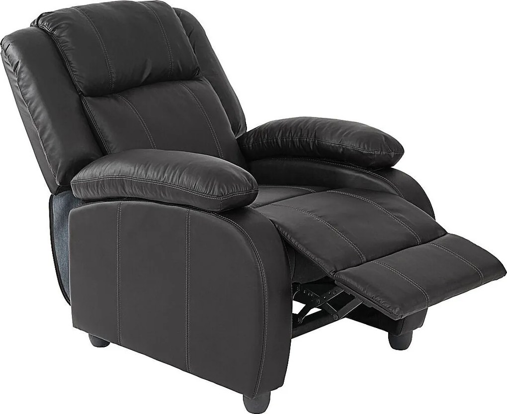 Leżanka Glasgow,  czarny