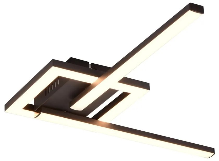 Czarna lampa sufitowa LED 16x54 cm Viale – Trio