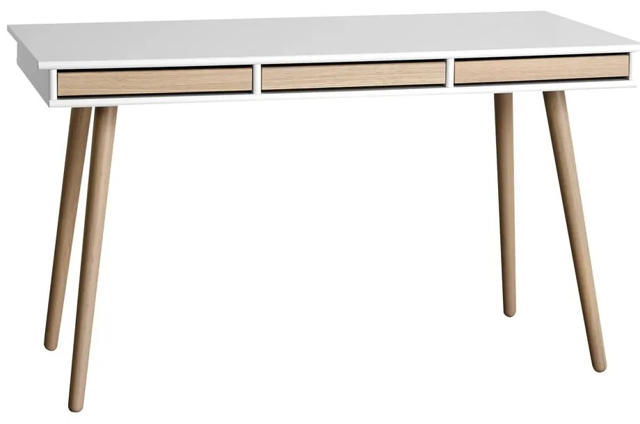 Biurko w dekorze dębu 137x60 cm Mistral – Hammel Furniture