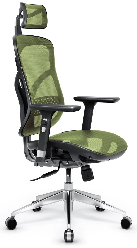 Fotel ergonomiczny Diablo V-Basic, czarno-zielony
