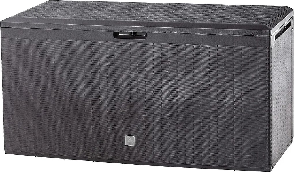 KADAX Skrzynia ogrodowa Megara 290L, ciemny brąz