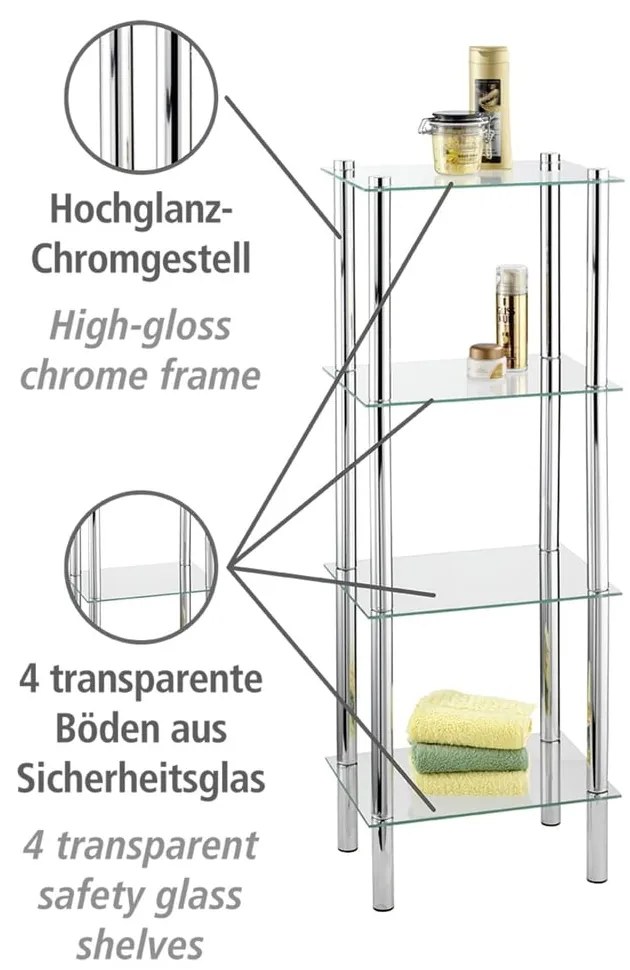 Szafka z 4 półkami Wenko Yago