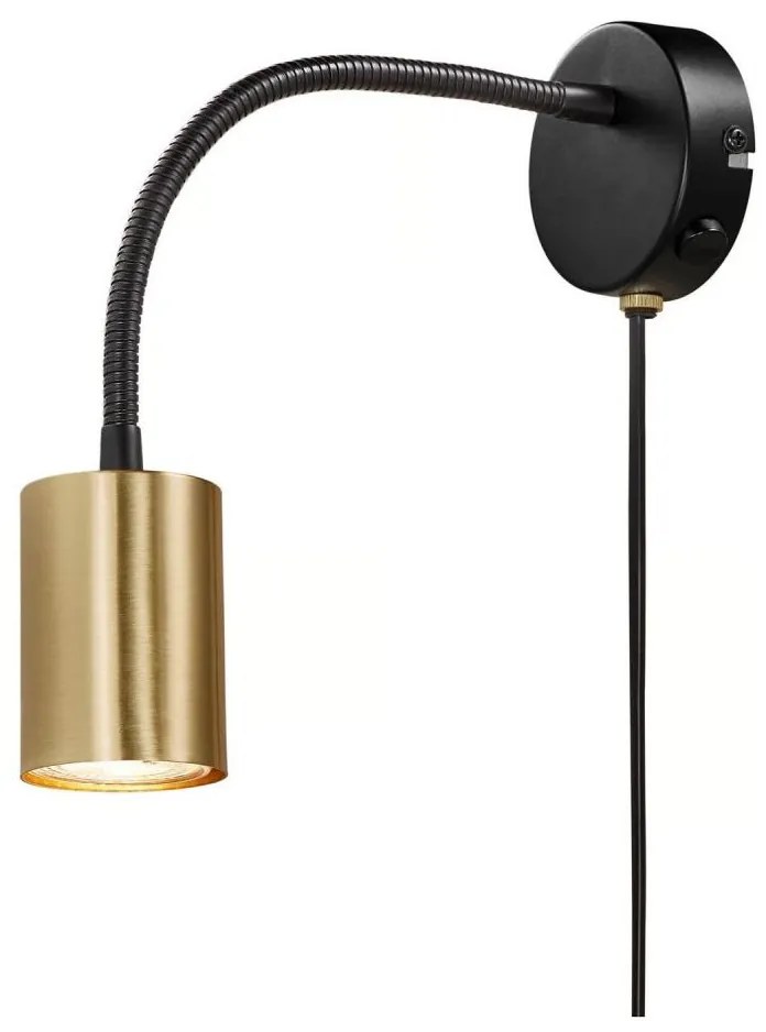 Nordlux - Kinkiet EXPLORE 1xGU10/7W/230V mosiądz