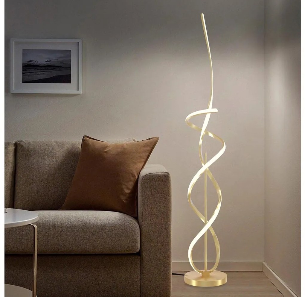 ONLI - LED Lampa podłogowa KIRA LED/31W/230V 4000K złota