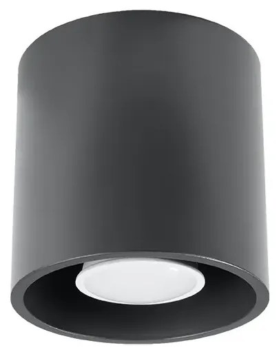 Okrągły plafon LED antracyt - EX538-Melvis