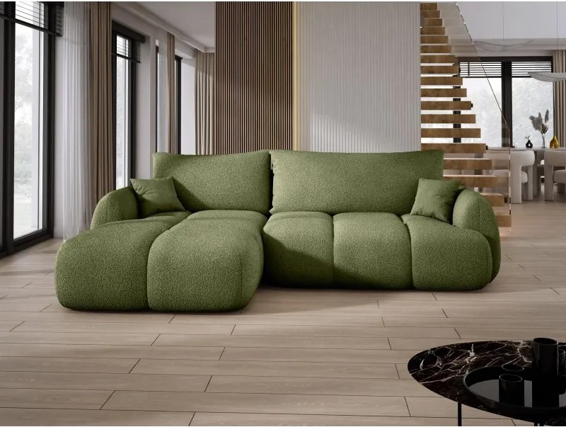 Narożnik COCO WIND z funkcją spania poduszkami i pojemnikiem NOW OR NEVER 38 WERSAL