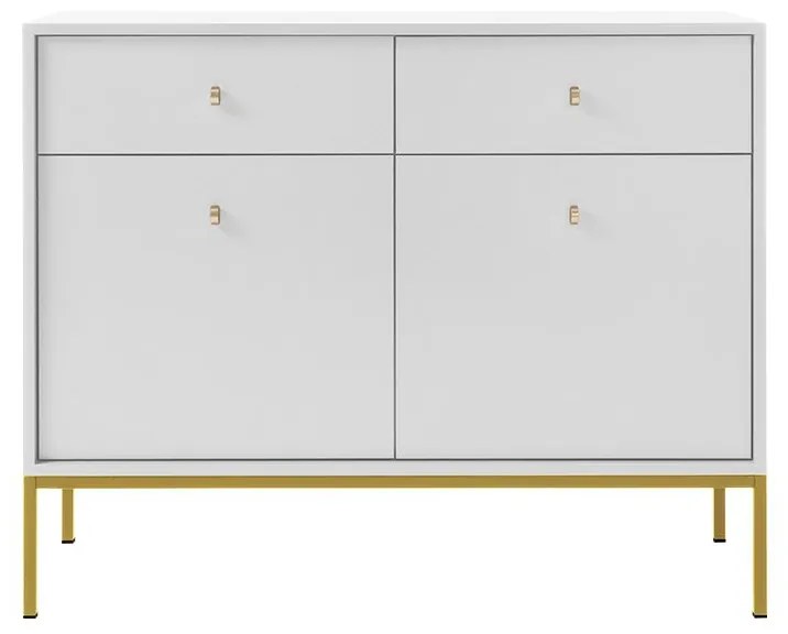 Komoda na nóżkach Tonkor Gold TKSZ104