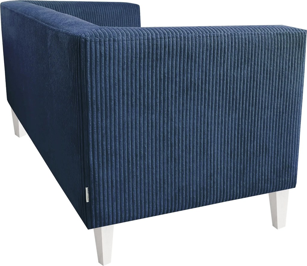 Sofa Monaco : Kolor nogi - Biała, Kolor tkaniny - Kronos5/Poso5, Typ tkaniny - Kronos/Poso, Wysokość nogi - 20 cm