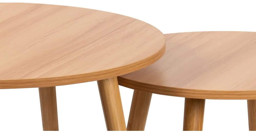 Okrągłe stoliki zestaw 2 szt. ø 60 cm Luke – Bonami Essentials