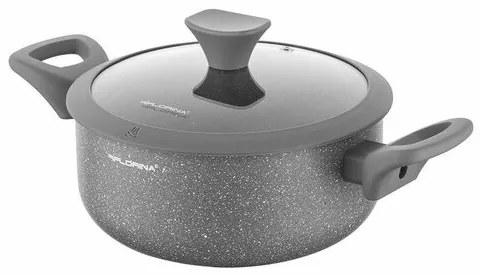 Florina Aluminiowy garnek z pokrywką autorstwaMateusza Gesslera, 20 cm, 2,3 l