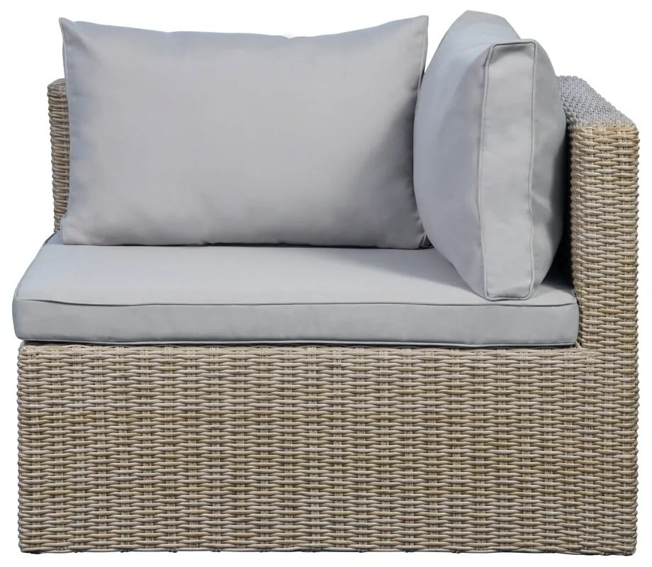 Beżowo-jasnobrązowy zestaw mebli ogrodowych Modular – Unique Furniture