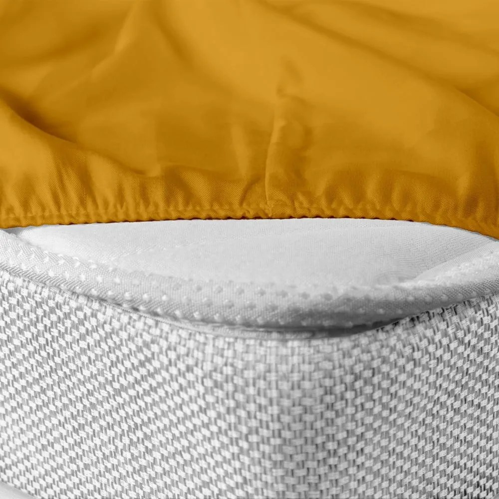 Muślinowe prześcieradło dziecięce do łóżeczka z gumką 70x140 cm – Bébé Douceur