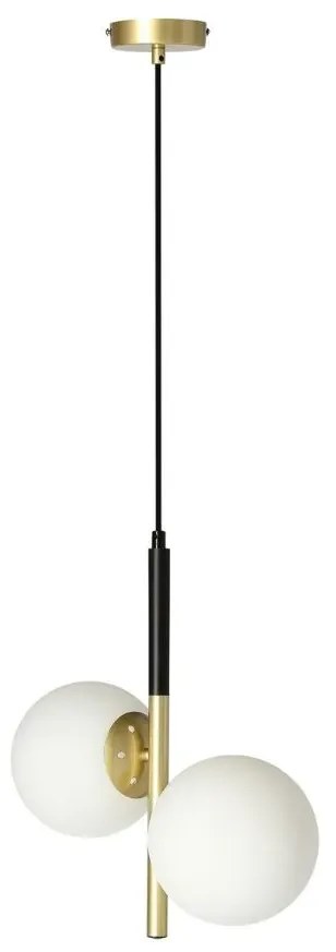Podwójna złota lampa wisząca - K487 A3-A82