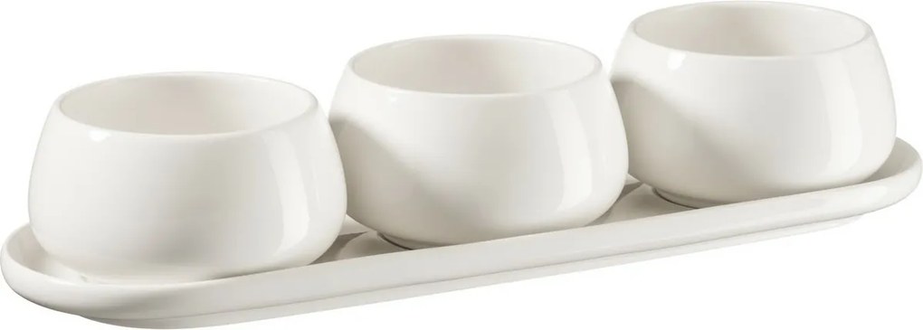 Mäser Zestaw miseczek z podstawką 4 szt. TAYA