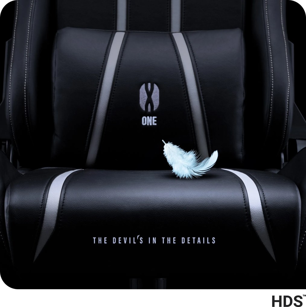 Fotel gamingowy Diablo X-One 2.0 King Size, czarno-biały