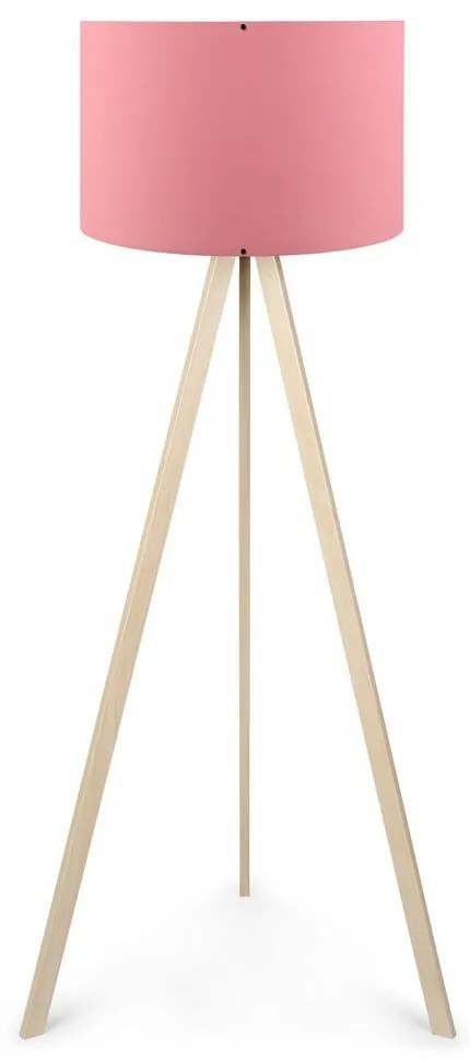 Lampa podłogowa AYD-1519 różowy dąb