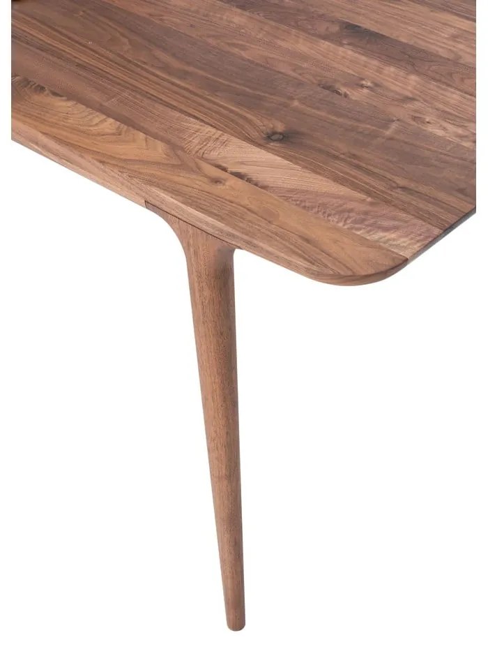 Stół z drewna orzechowego 90x200 cm Fawn – Gazzda