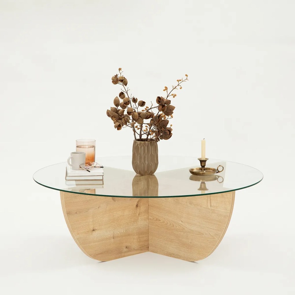 Stolik kawowy Lily Sapphire Oak