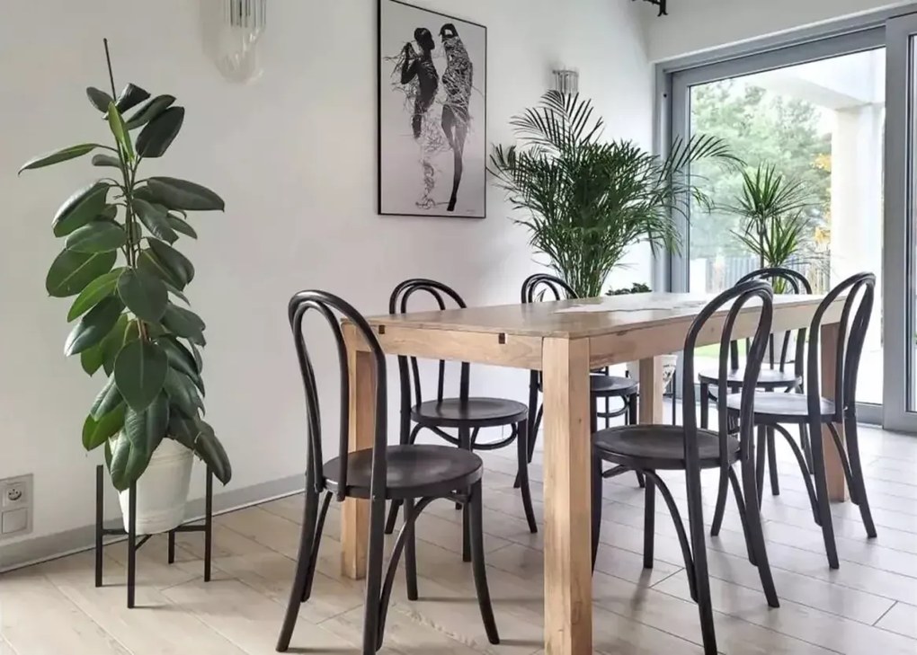 Stół do jadalni mango 180 cm z egzotycznego litego drewna