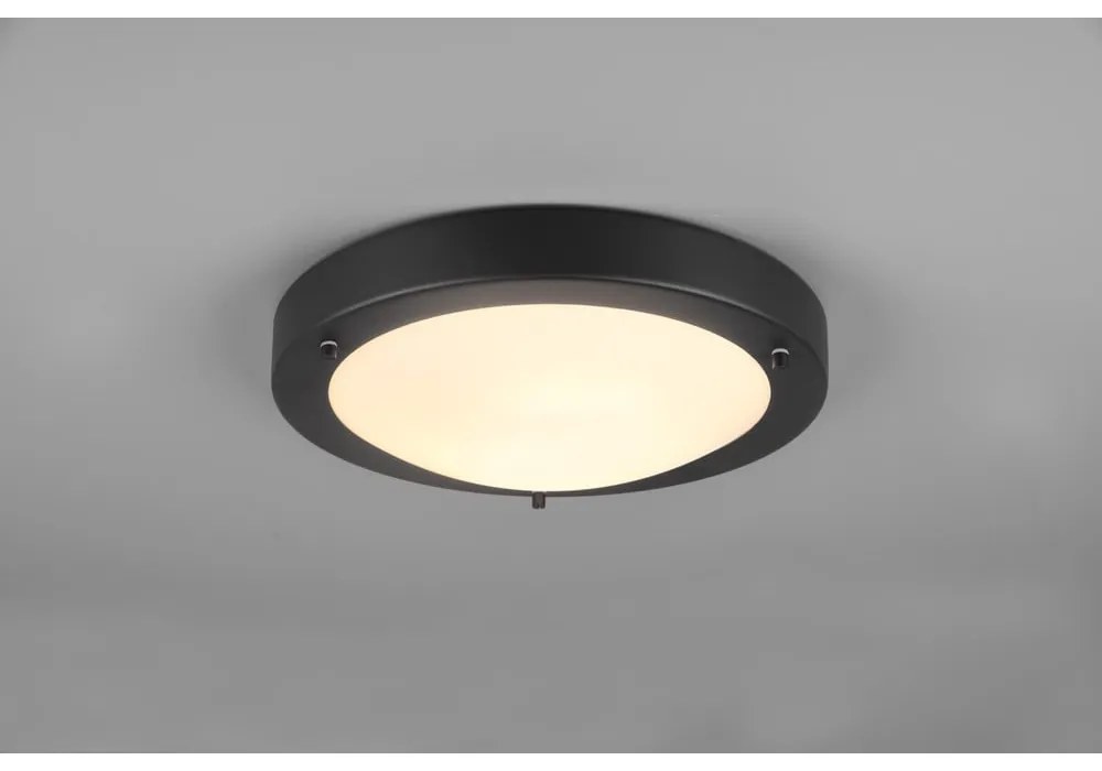 Lampa sufitowa w kolorze matowej czerni ø 31 cm Condus – Trio