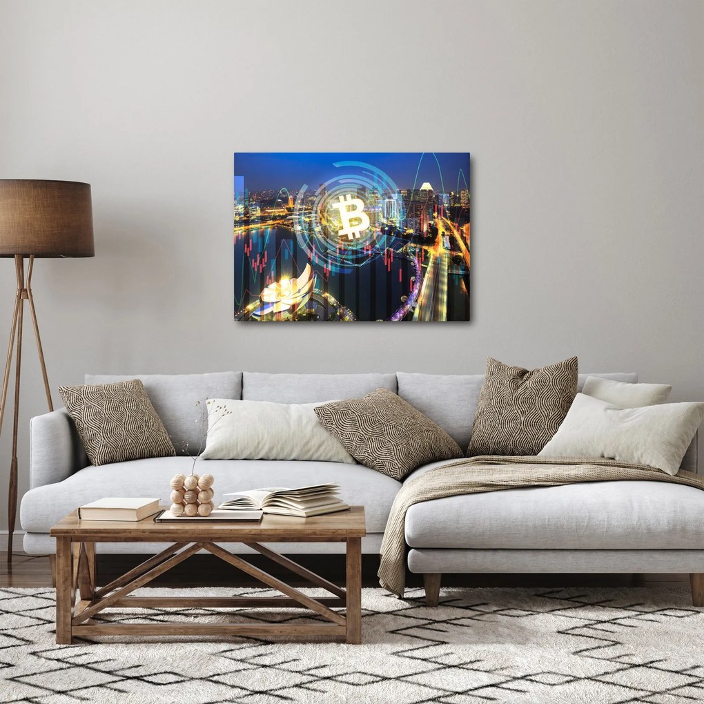 Obraz - Miasto Inwestycji (70x50 cm)