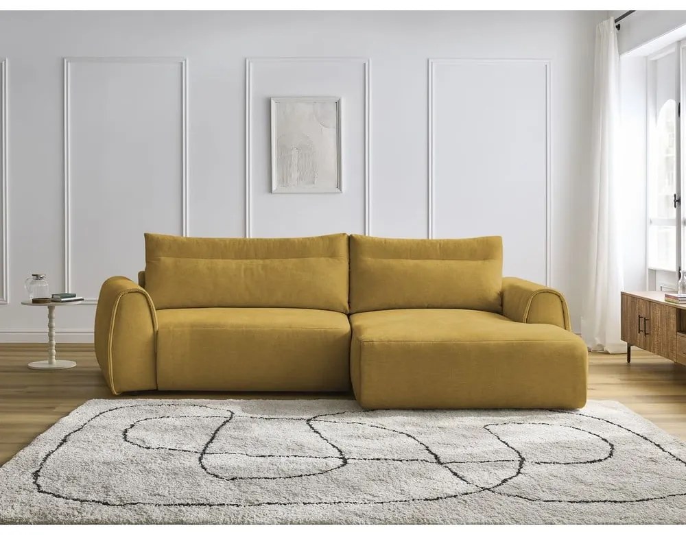 Narożnik w kolorze ochry Aden – Bobochic Paris