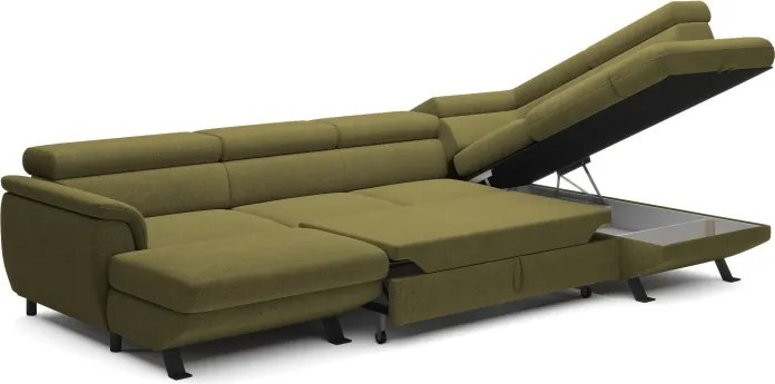 Narożnik RAVEN XL z funkcją spania WERSAL