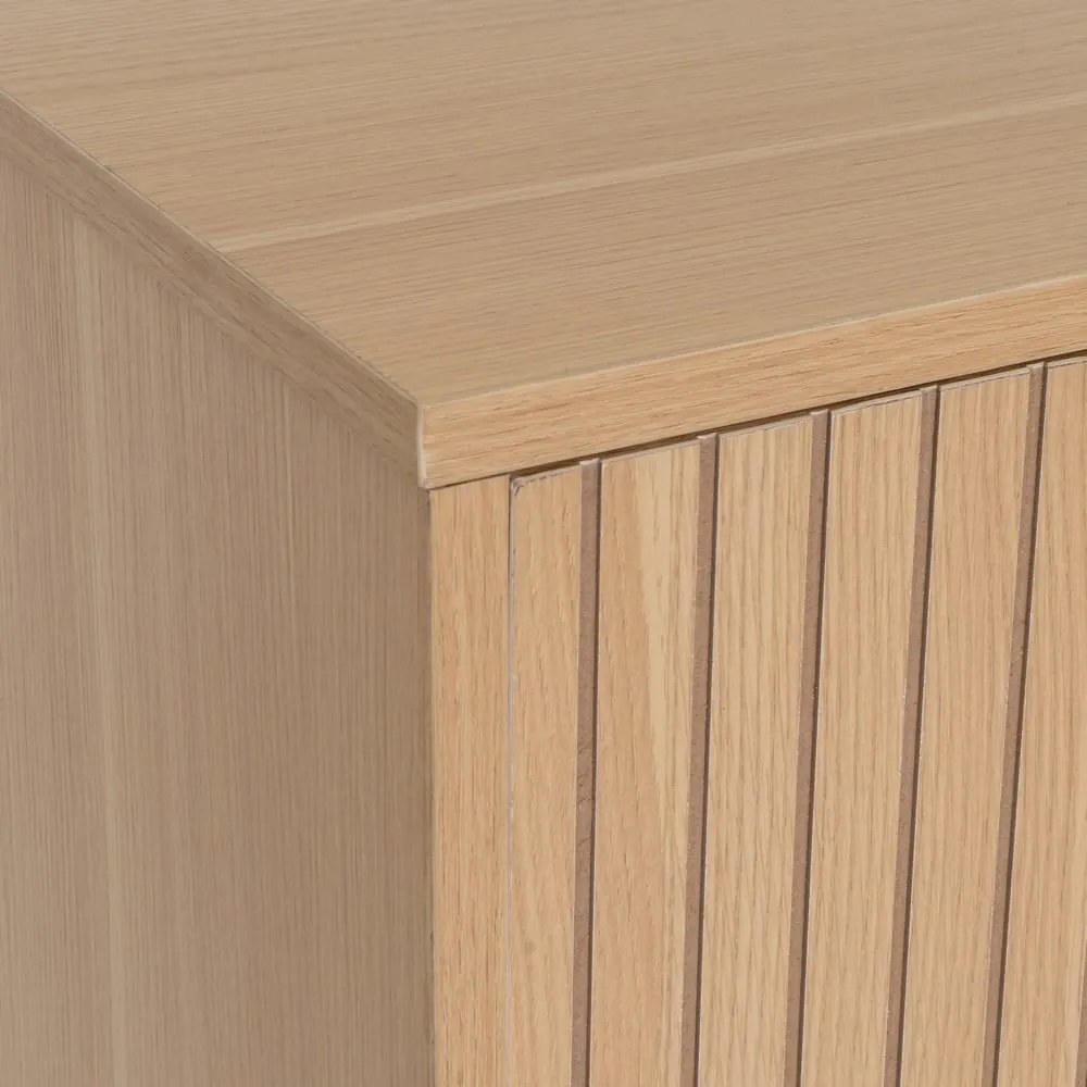 Szafka pod TV w dekorze dębu w naturalnym kolorze 120x45x40 cm Mid-Lines – Casa Selección