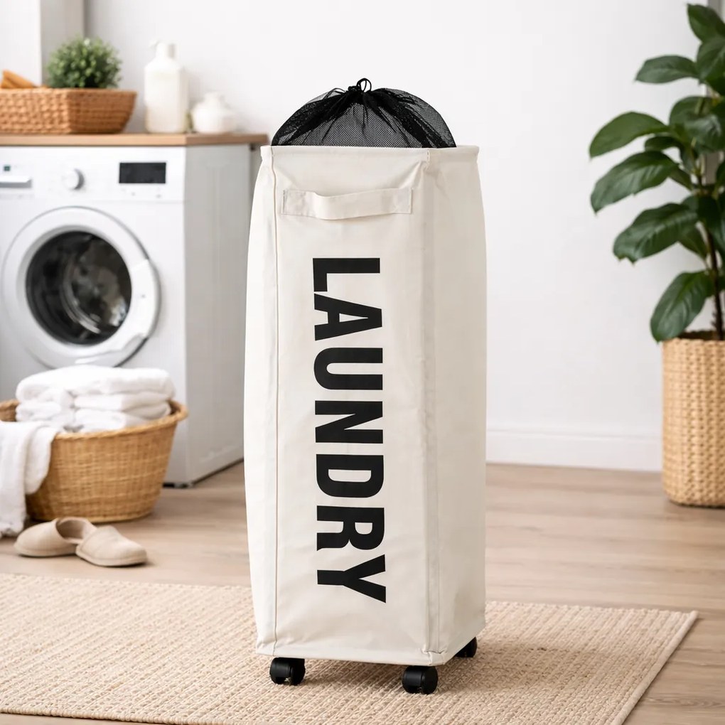 4Home Tekstylny kosz na pranie Uno
