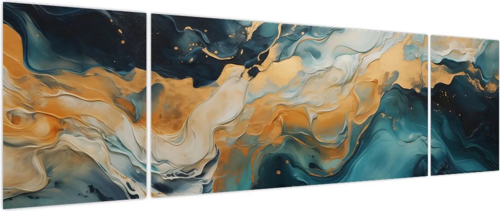 Obraz - Abstrakcja (170x50 cm)