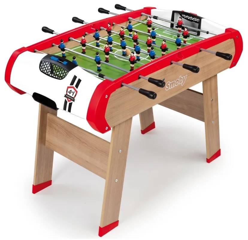Smoby piłkarzyki dla dzieci stół powerplay 4w1 bilard tenis hokej
