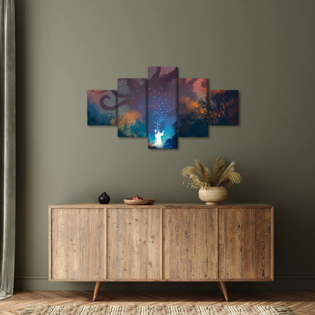 Obraz - Czarujący czarodziej (125x70 cm)