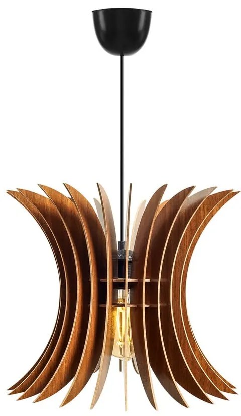 Lampa wisząca w naturalnym kolorze ø 35 cm – Opviq lights